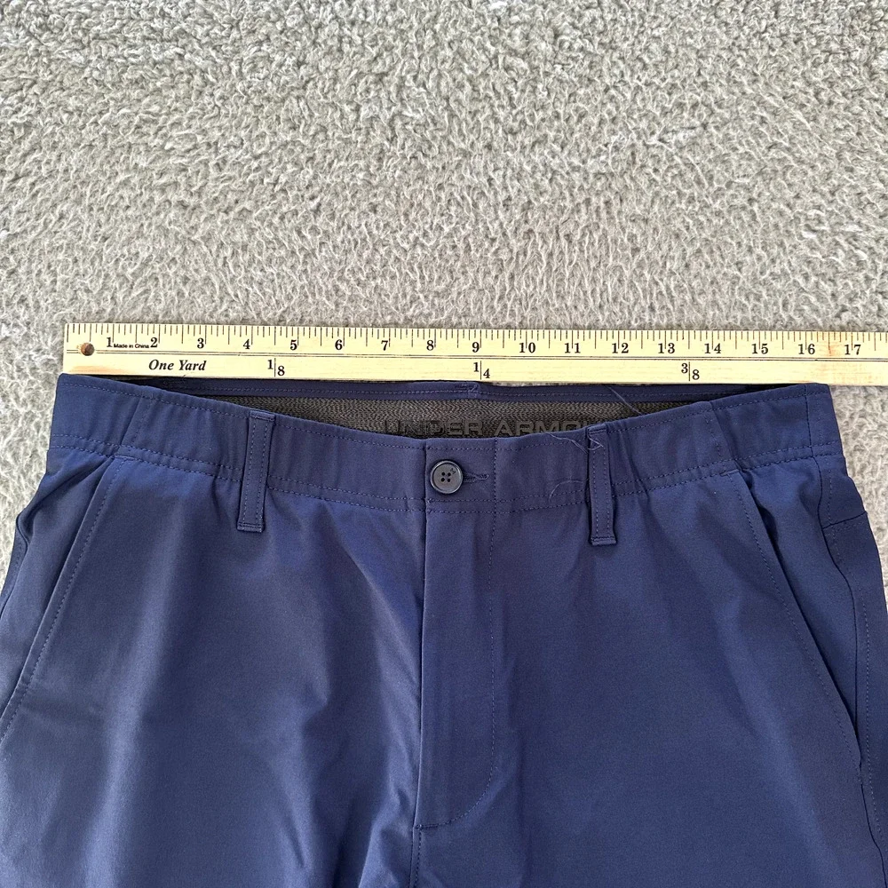 Under Armour Pants Men's‎ 34x30 Blue Performance Golf Activewear(32x30 Actual)